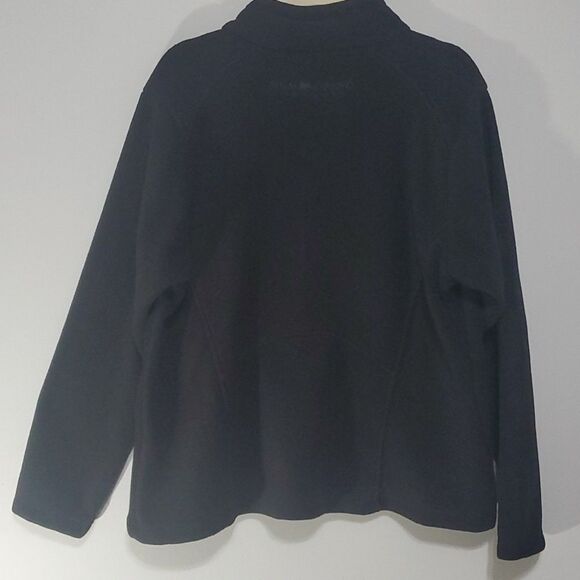 MGM Grand Detroit logo North End jacket women's size xl black fleece zip pockets - Picture 2 of 16